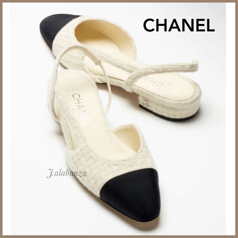 chanel sandals tweed|Chanel high heels shoes.